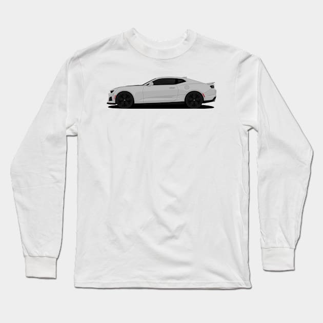 CAMARO GREY Long Sleeve T-Shirt by VENZ0LIC